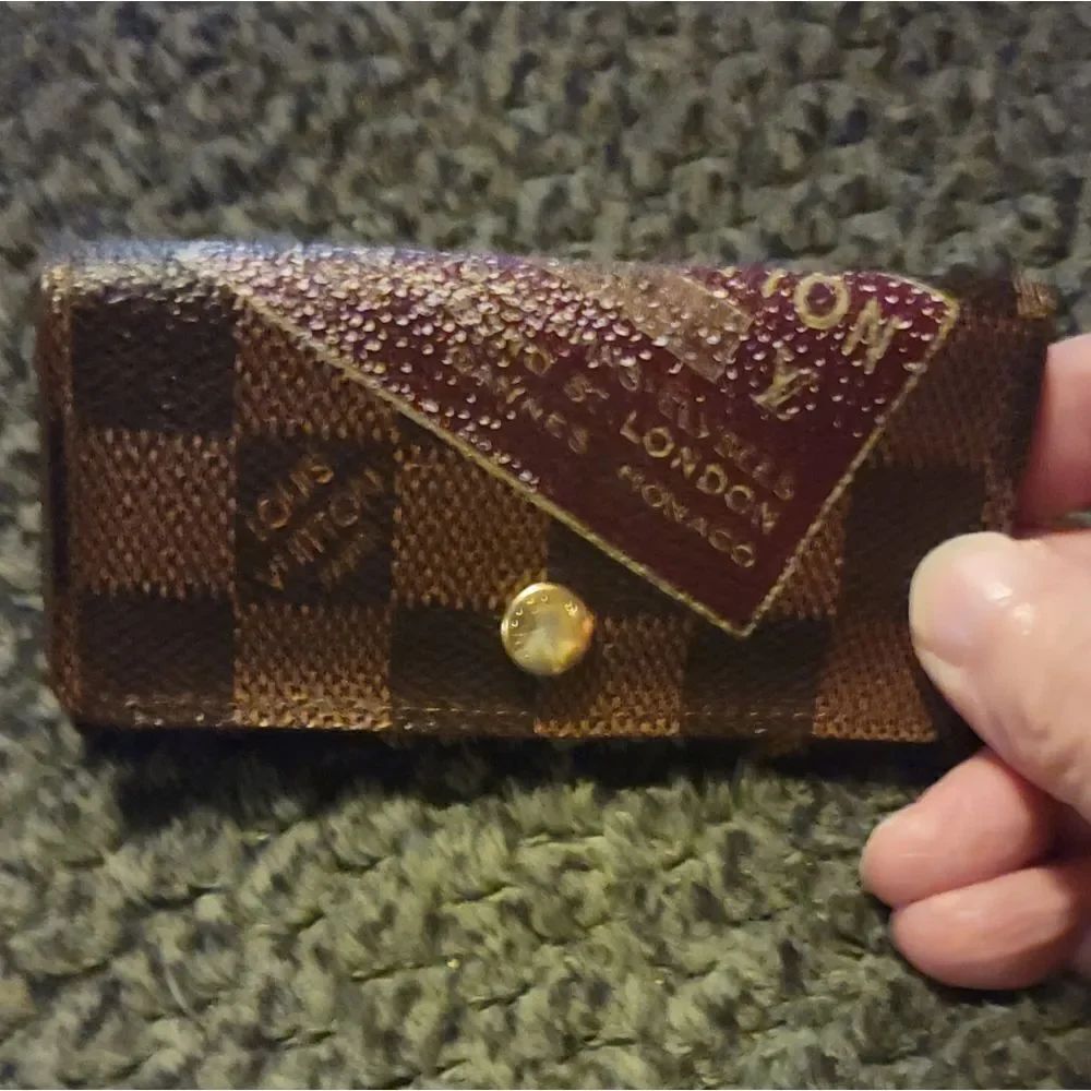 Louis Vuitton Damier Label Collection Multicle 4 N63082 Accessories Key Case
